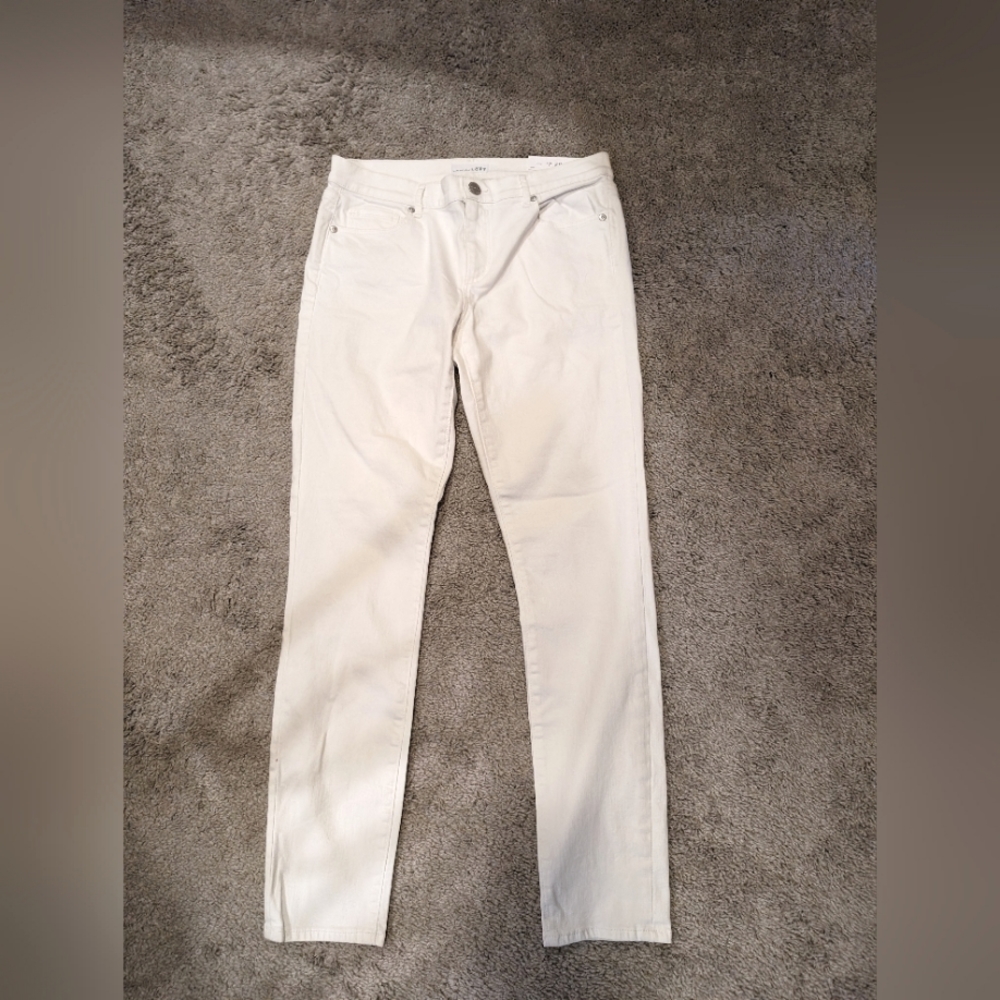 NWT - White Loft Modern Skinny Jeans